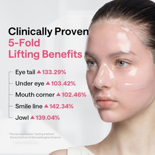 MEDIHEAL Hyper Collagen Mask (4 ea) for Plumping & Elasticity - Product Imagery