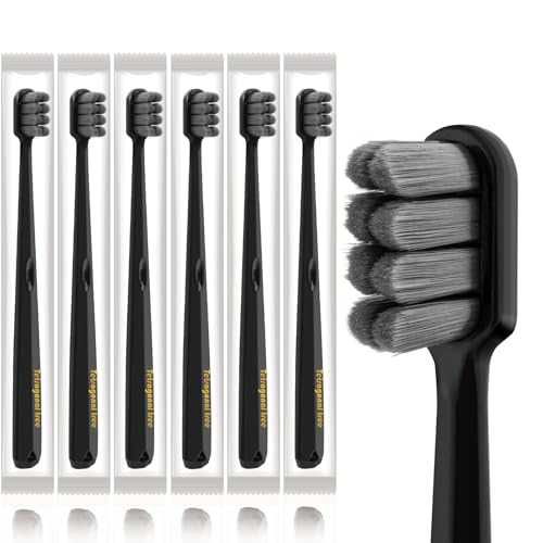 Tetragonal tree Extra Soft Toothbrushes (6 Pack) - 20,000 Ultra - Product Imagery