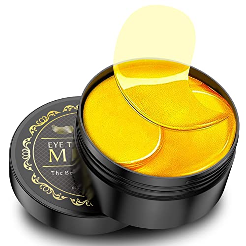 NAZANO 24K Gold Under Eye Patches - 60 Pack Eye Masks - Product Imagery