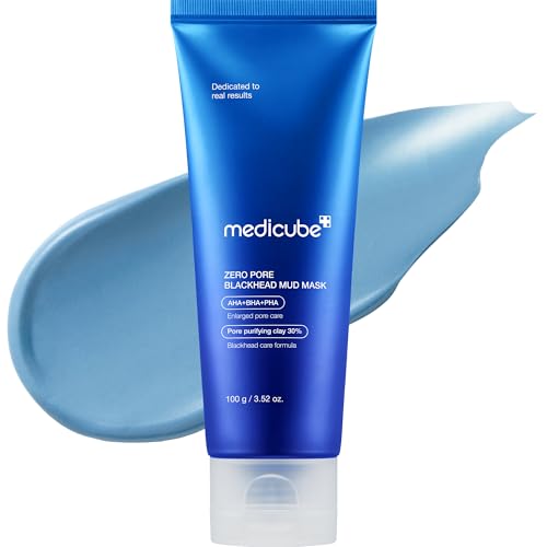 medicube Zero Pore Blackhead Mud Mask - Pore Cleansing & Gentle - Product Imagery
