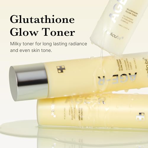 medicube Age-R Glutathione Glow Milky Toner - Product Imagery