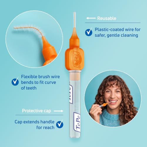 TePe Interdental Brush Original, Soft Dental Brush for Teeth - Product Imagery