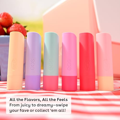 eos 100% Natural Lip Balms- Coconut Milk, Pineapple - Product Imagery