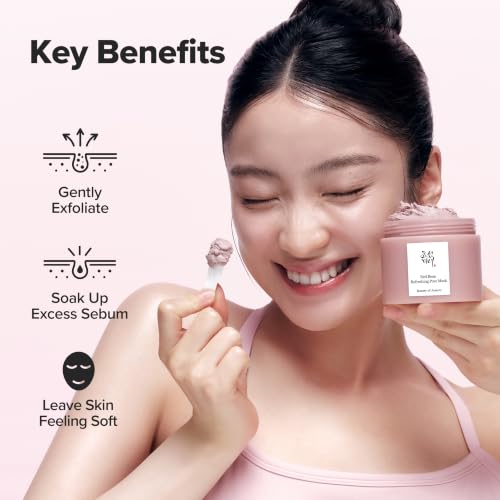 Beauty of Joseon Red Bean Pore Refreshing Mask Mud Cream - Product Imagery