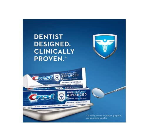 Crest Pro-Health Toothpaste, Advanced White for Teeth Whitening - Product Imagery