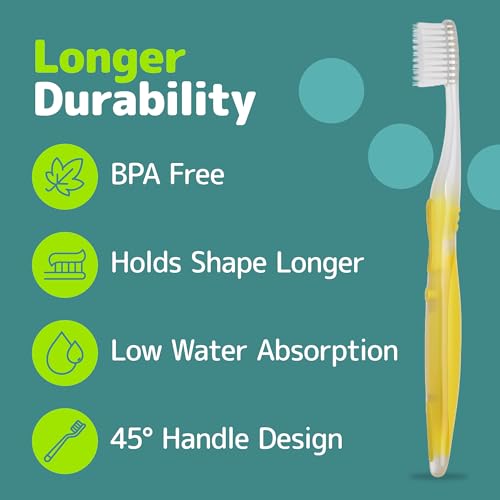 NIMBUS Extra Soft Toothbrushes (Regular Size Head), Periodontist - Product Imagery