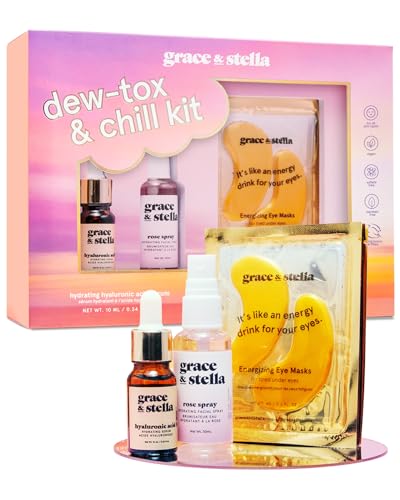 grace & stella Award-Winning Skin Care Set - Gifts for Women - Product Imagery