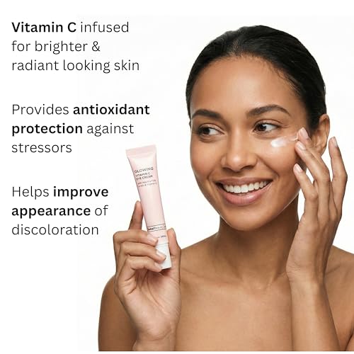 Global Beauty Care Glowing Vitamin C Eye Cream – Radiant Under - Product Imagery
