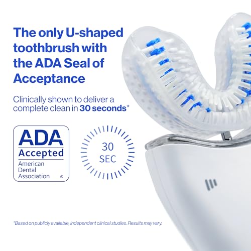 autobrush Electric Toothbrush, U-Shaped, Whole Mouth Clean, ADA - Product Imagery