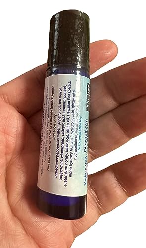 Diva Stuff Acne Gel Rollerball Serum, – with Hawaiian Sea - Product Imagery