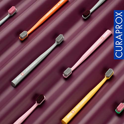 Curaprox CS 12460 Velvet Toothbrush, Random Color, Single Pack, - Product Imagery