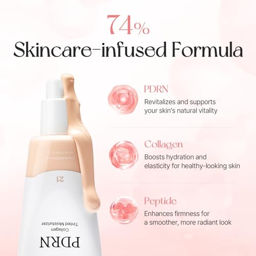 mixsoon PDRN Collagen Tinted Moisturizer - Skincare-Infused Base - Product Imagery