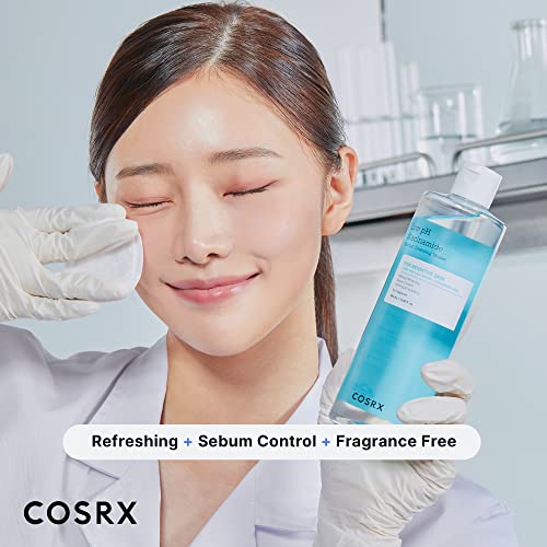 COSRX Low pH Niacinamide Cleansing Water for Sensitive Skin, - Product Imagery