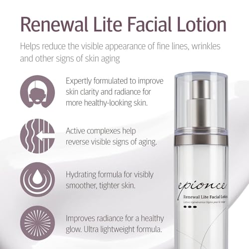Epionce Renewal Lite Facial Lotion Lightweight Anti-Aging Face - Product Imagery