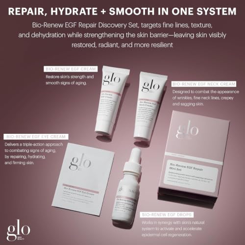 Glo Skin Beauty Bio-Renew EGF Anti-Aging Travel Discovery Set, 4 - Product Imagery