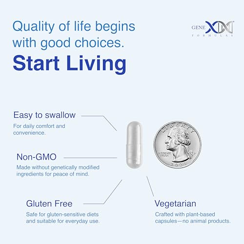Genex Formulas TMG 1000mg Dose Trimethylglycine Supplement 120 - Product Imagery