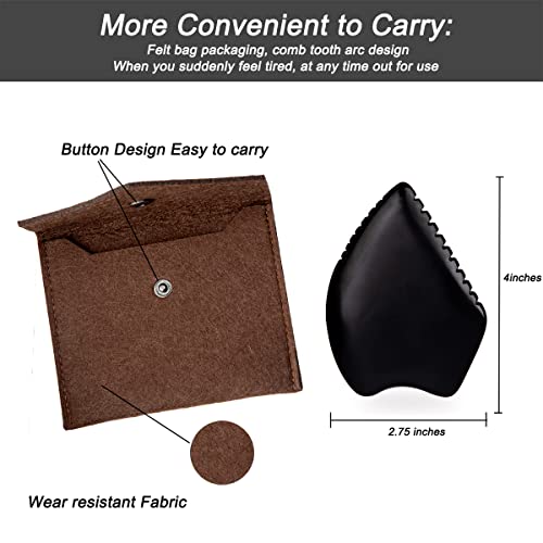 Gua Sha Facial Massage Tools, BianStone Traditional Face & Body - Product Imagery
