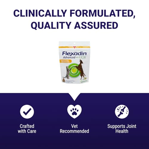 Vetoquinol Flexadin Advanced Hip and Joint Supplement with - Product Imagery