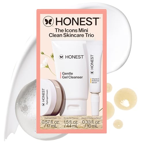 Honest Beauty The Icons Skincare Trio Travel Kit, Sensitive - Product Imagery