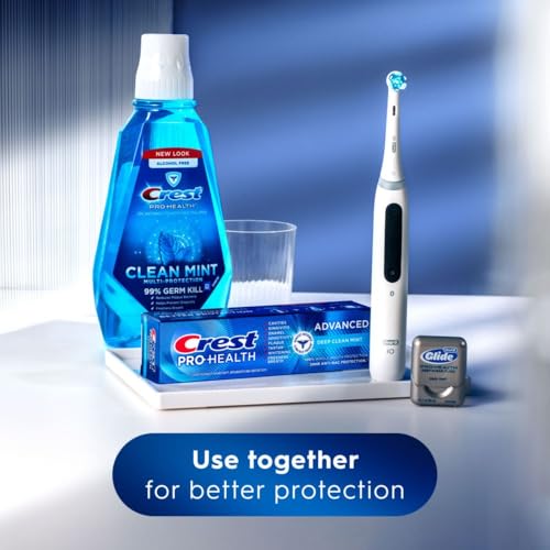 Crest Pro-Health Advanced Deep Clean Mint Toothpaste, 2 Count - Product Imagery