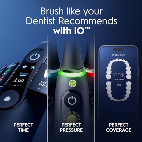 Oral-B Rechargeable Electric Toothbrush, iO Series 9 Genius, - Product Imagery