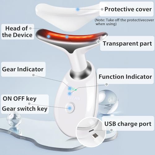 3 in 1 Face 𝖲cuIpting Tool, 7 Color Mode, Facial Massager for - Product Imagery