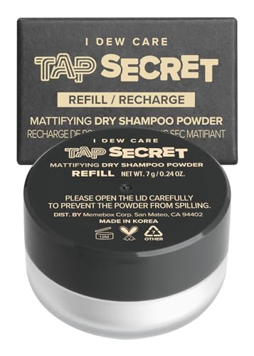 I DEW CARE Dry Shampoo Powder - Tap Secret Orignal + Refill 2 - Product Imagery