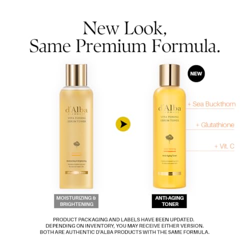 d'alba Piedmont White Truffle Vita Toning Serum Toner (6.08 fl. - Product Imagery