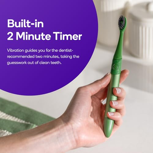 Burst Nova Toothbrush (Orange) | Sonic Powered Teeth Whitening - Product Imagery