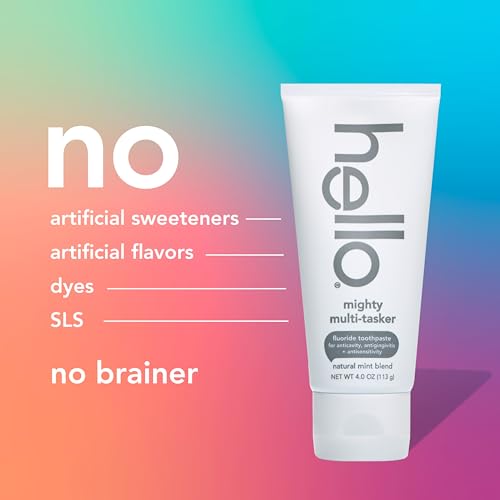 hello 8-in-1 Mighty Multi-Tasker Fluoride Toothpaste, Mint, 2 - Product Imagery
