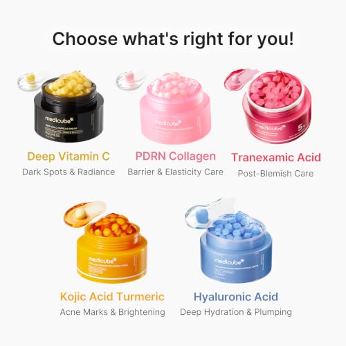 medicube Capsule Cream with Deep Vitamin C for Radiance - Product Imagery