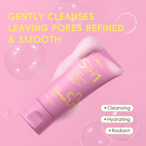 LAIKOU 5 in 1 Skin Care Set, Glow up Gift Set for Women, - Product Imagery