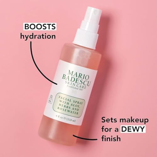 Mario Badescu Facial Spray with Aloe, Herbs and Rose Water for - Product Imagery