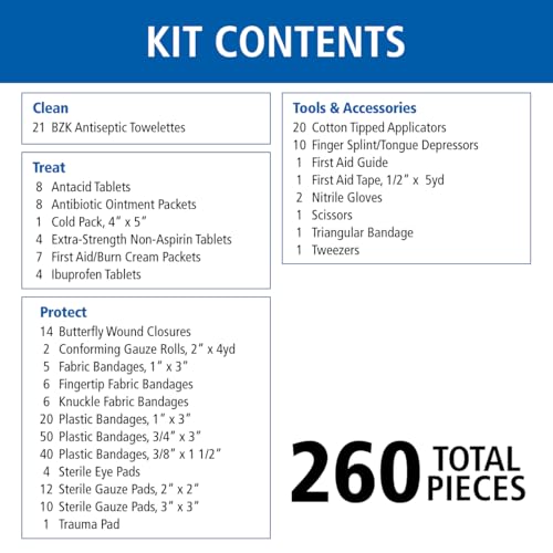 First Aid Only 91248 OSHA-Compliant First Aid Kit, All-Purpose - Product Imagery
