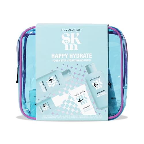 Revolution Skin Happy Hydrate 4 Step Starter Kit, 4 Mini Products - Product Imagery