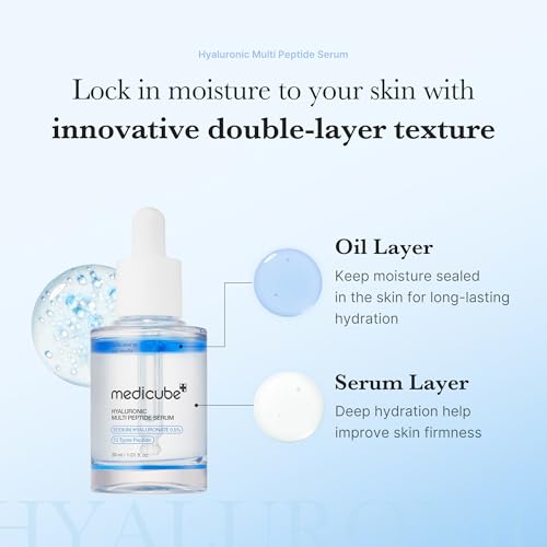 medicube Hyaluronic Multi Peptide PDRN Serum - Lightweight - Product Imagery