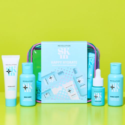 Revolution Skin Happy Hydrate 4 Step Starter Kit, 4 Mini Products - Product Imagery