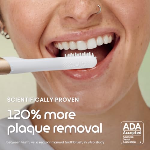 Quip Sonic Toothbrush for Adults with Timer - Includes Extra - Product Imagery