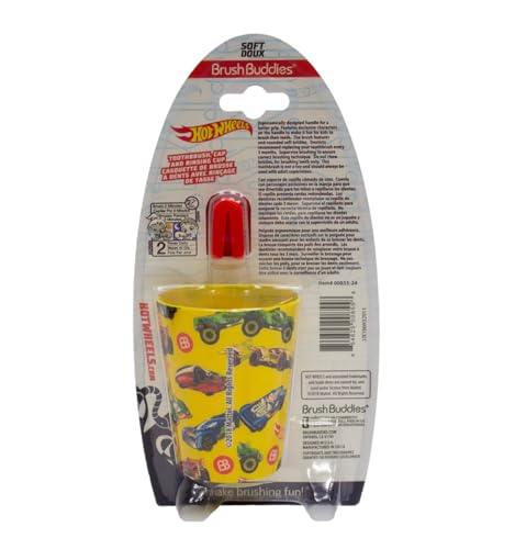 Brush Buddies Hot Wheels Kids Toothbrushes Kit Manual - Product Imagery