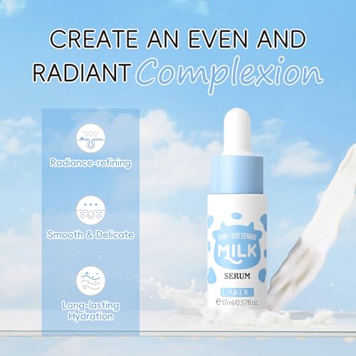 Milk Skincare Set Girls Gifts - 8Pcs Milk Skin Care Sets & Kits - Product Imagery