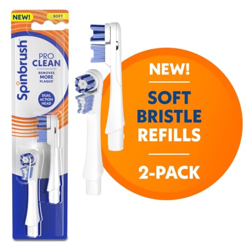 Arm & Hammer Spinbrush Pro Clean Replacement Brush Heads - Product Imagery