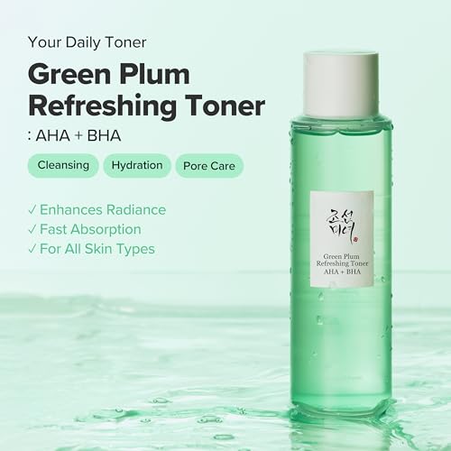 Beauty of Joseon Green Plum AHA BHA Toner Refreshing Facial - Product Imagery