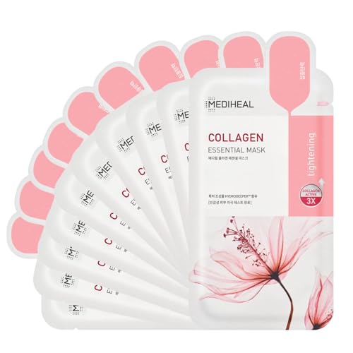 MEDIHEAL Official Best Korean Sheet Mask - Collagen Essential - Product Imagery