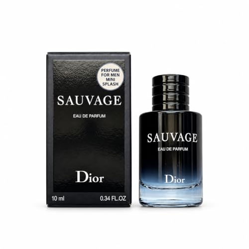 Dior Sauvage Perfume for Men Mini EDP Travel Splash 0 34 - Dior Official Imagery - 1