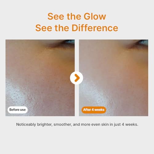 Pure Vitamin C Serum - Korean Skincare with Vitamin 10.5%, - Product Imagery