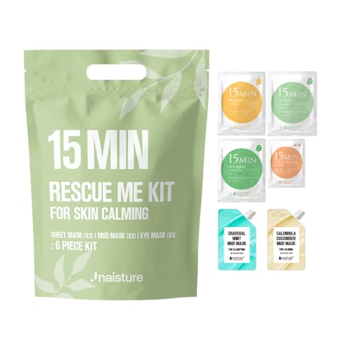 Naisture 15 Min Rescue Me Kit Skincare Gift Set for Skincare - Product Imagery