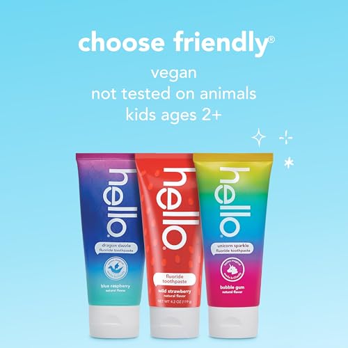 hello Kids Fluoride Toothpaste Variety Pack, 3 Pack, 4.2 oz - Product Imagery