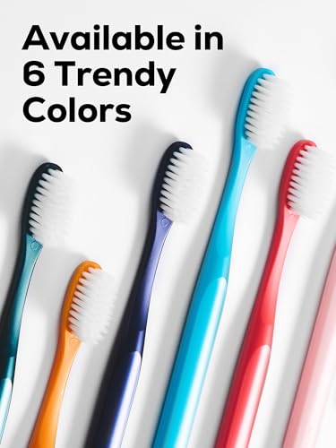 Extra Soft Manual Toothbrush Pack, 6 Count, Deep Cleaning - Product Imagery