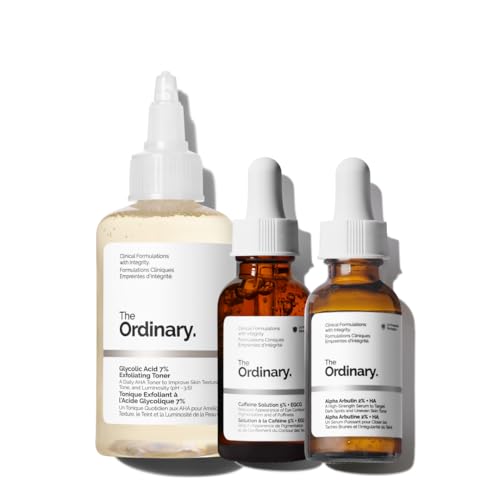 The Ordinary The Bright Set, 3-Step Regimen for Radiant, Even - Product Imagery