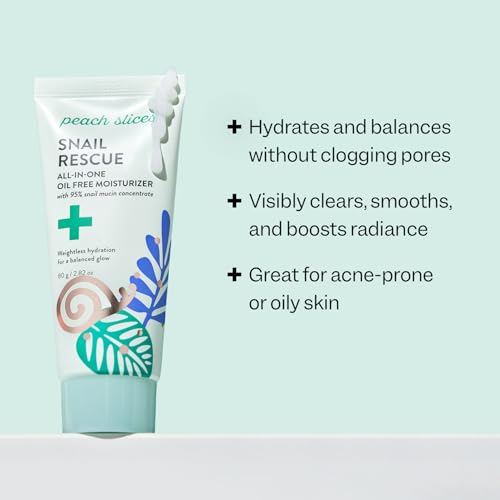 Peach Slices - Snail Rescue All-in-One Oil Free Moisturizer - Product Imagery